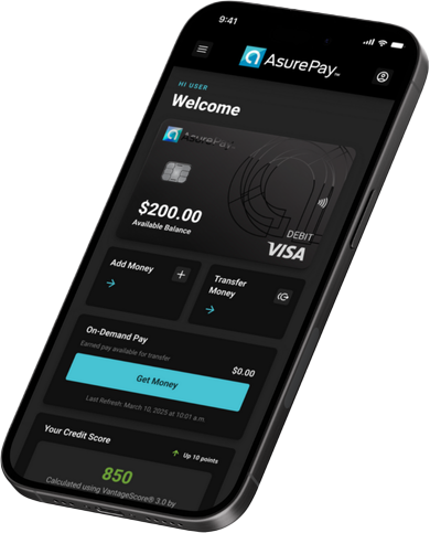 AsurePay app on mobile devices