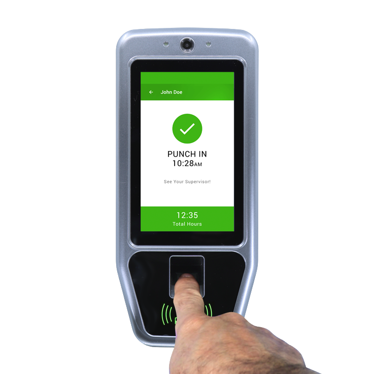 Fingerprint biometric time clock
